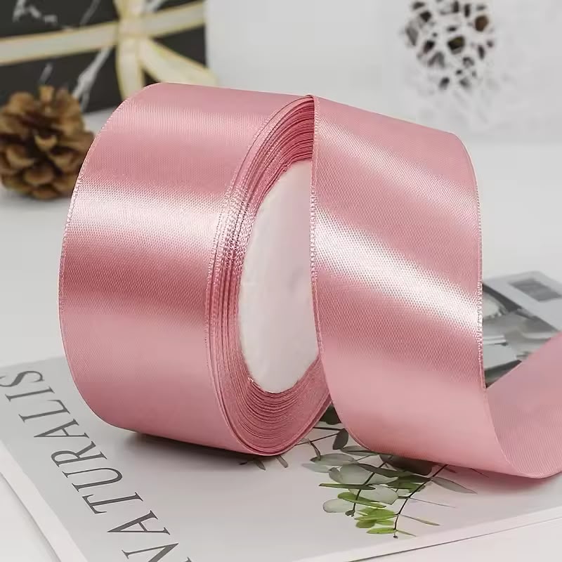 Premium Satin Ribbon Roll – 1.5 Inch x 18 Yards | Gift Wrapping, Bouquet & Event Decoration Ribbon