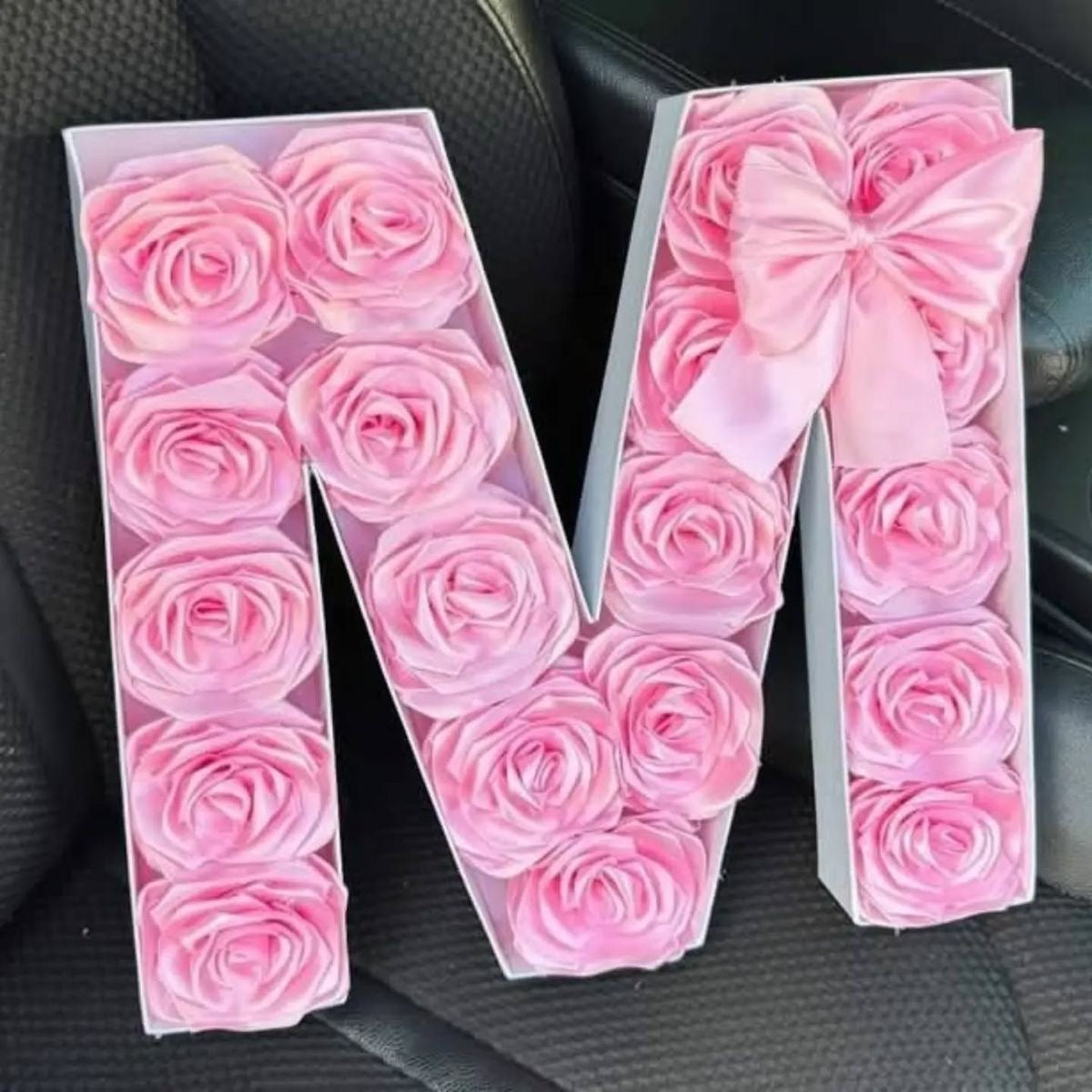 Handmade Satin Ribbon Rose – 6.5cm Decorative Artificial Flower | Premium Craft Flower