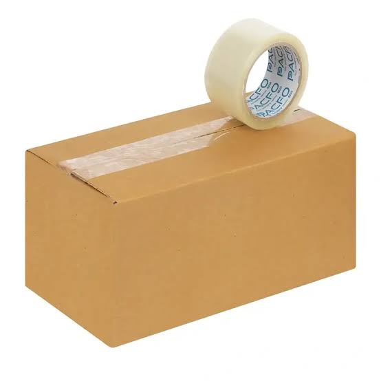 Transparent Scotch Tape 0.75 Inch x 50 Yards for Office, School & Packaging
