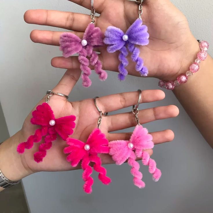 Pipe Cleaners Craft Sticks 100 Pcs (2 Color Mix) | Velvet Pipe Cleaner Chenille Stems 30cm (50+50) for DIY Crafts, Handmade Flowers, Bouquet Decoration & School Projects
