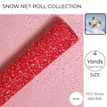 Snow Mesh Roll for Flower Wrapping & Bouquet Decoration (50cm × 4 Yard)
