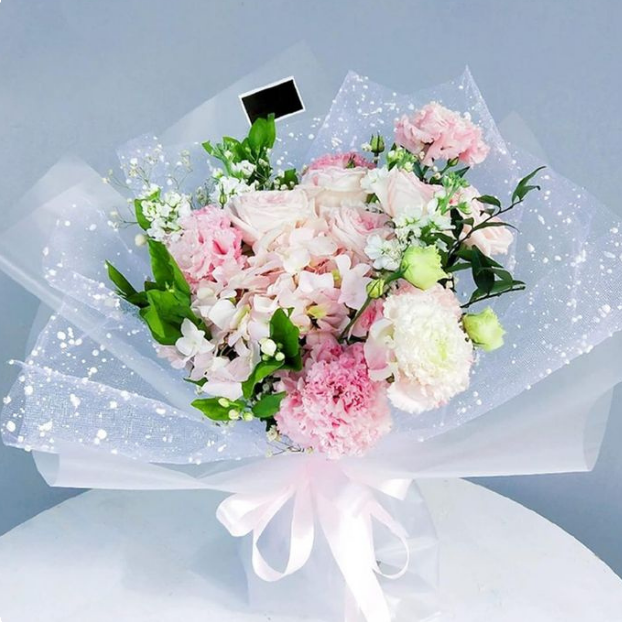 Snow Mesh Roll for Flower Wrapping & Bouquet Decoration (50cm × 4 Yard)