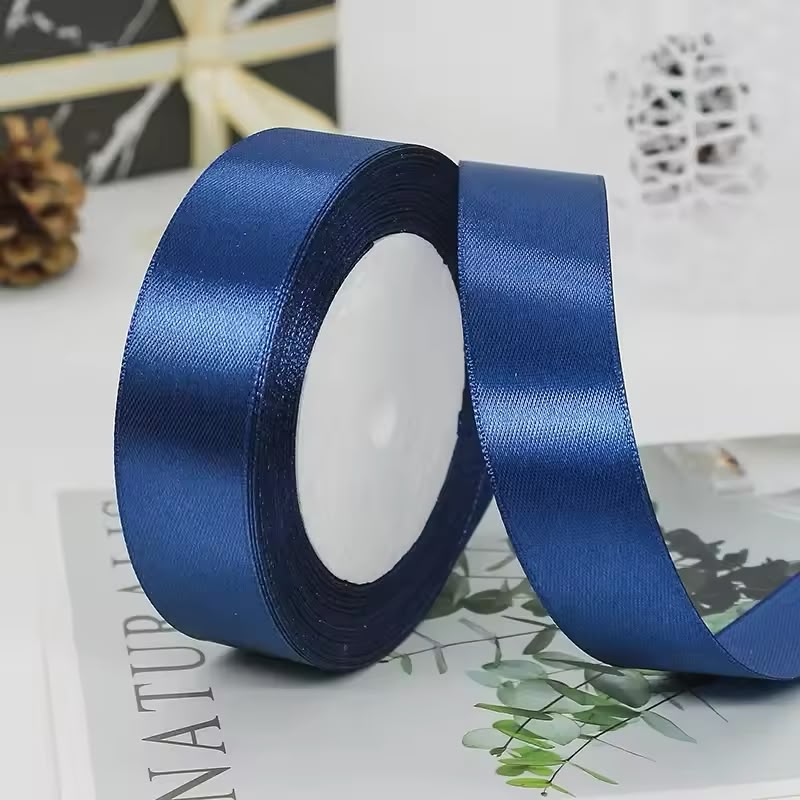 Premium Satin Ribbon Roll – 1 Inch x 9 Yards | Gift Wrapping, Crafts & Decorations
