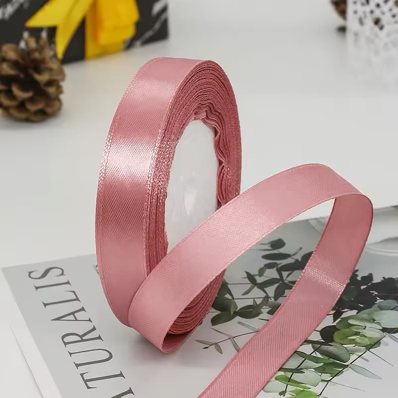Premium Satin Ribbon Roll – 0.5 Inch x 18 Yards | Gift Wrapping, Crafts & Decorations
