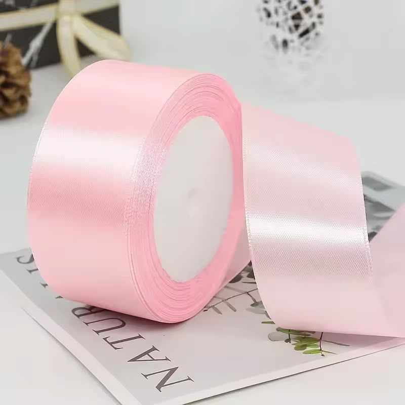 Premium Satin Ribbon Roll – 1.5 Inch x 18 Yards | Gift Wrapping, Bouquet & Event Decoration Ribbon