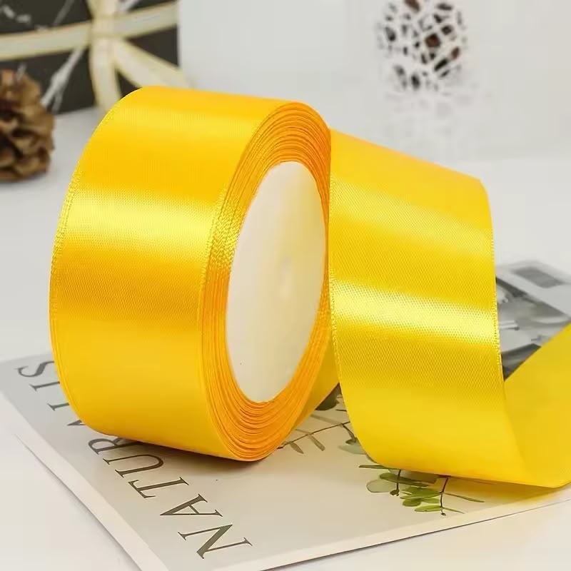 Premium Satin Ribbon Roll – 1.5 Inch x 18 Yards | Gift Wrapping, Bouquet & Event Decoration Ribbon