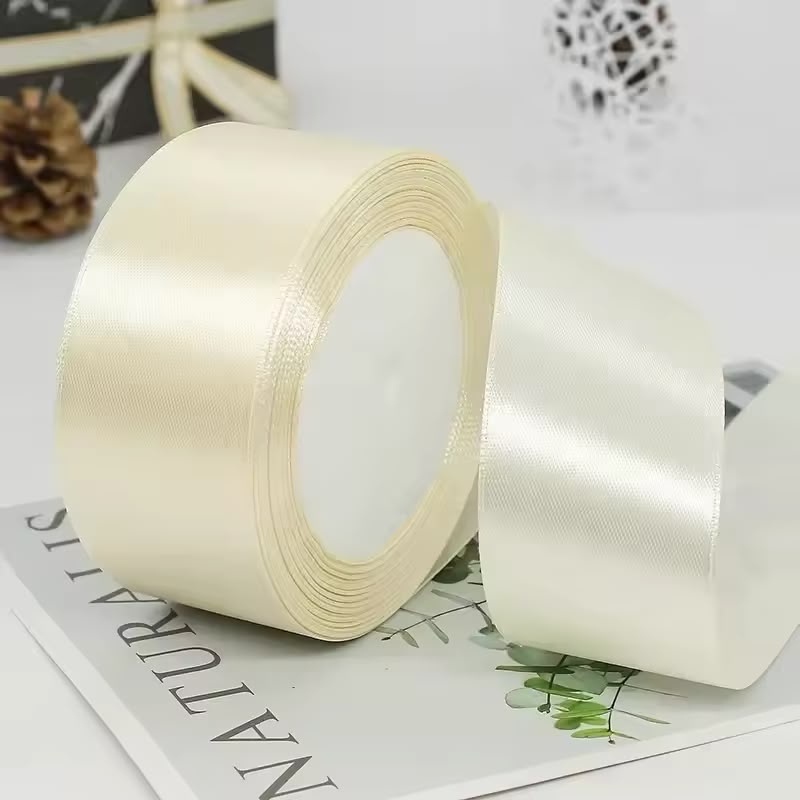 Premium Satin Ribbon Roll – 1.5 Inch x 18 Yards | Gift Wrapping, Bouquet & Event Decoration Ribbon