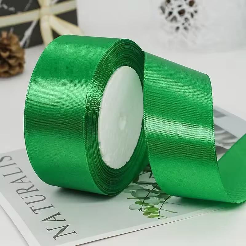 Premium Satin Ribbon Roll – 1.5 Inch x 18 Yards | Gift Wrapping, Bouquet & Event Decoration Ribbon