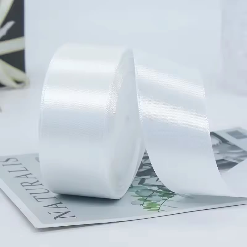 Premium Satin Ribbon Roll – 1.5 Inch x 18 Yards | Gift Wrapping, Bouquet & Event Decoration Ribbon