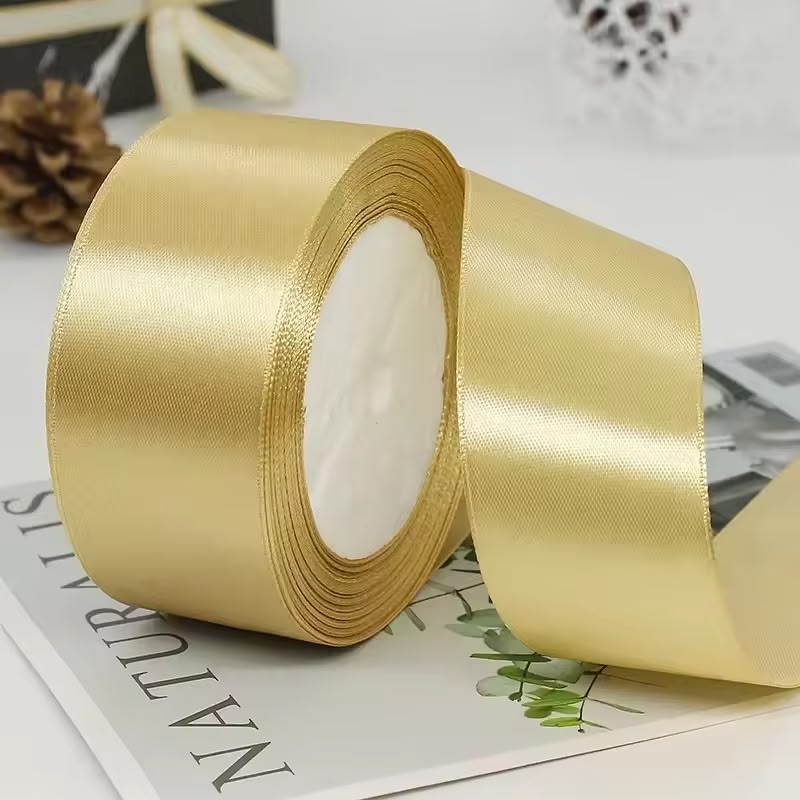 Premium Satin Ribbon Roll – 1.5 Inch x 18 Yards | Gift Wrapping, Bouquet & Event Decoration Ribbon
