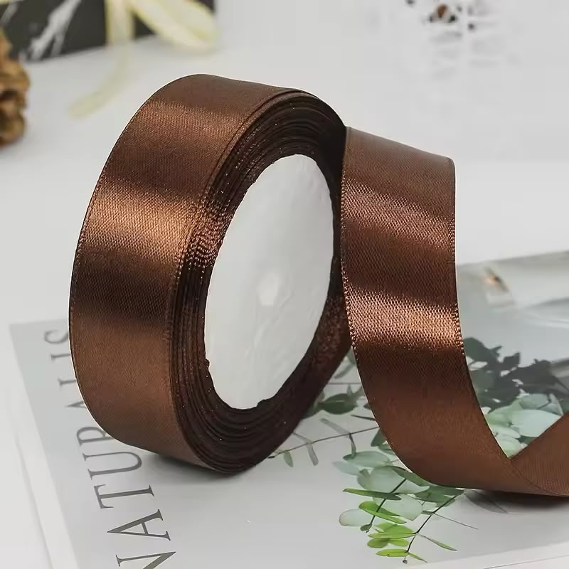 Premium Satin Ribbon Roll – 1 Inch x 9 Yards | Gift Wrapping, Crafts & Decorations