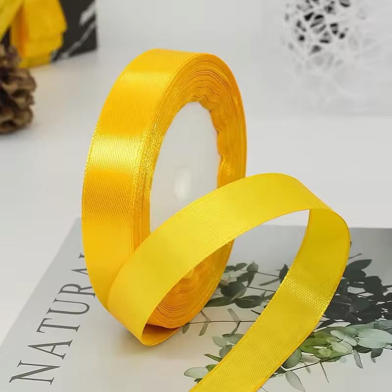 Premium Satin Ribbon Roll – 0.5 Inch x 18 Yards | Gift Wrapping, Crafts & Decorations