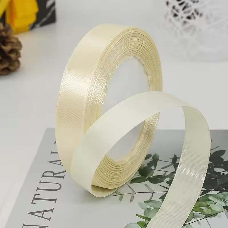 Premium Satin Ribbon Roll – 0.5 Inch x 18 Yards | Gift Wrapping, Crafts & Decorations