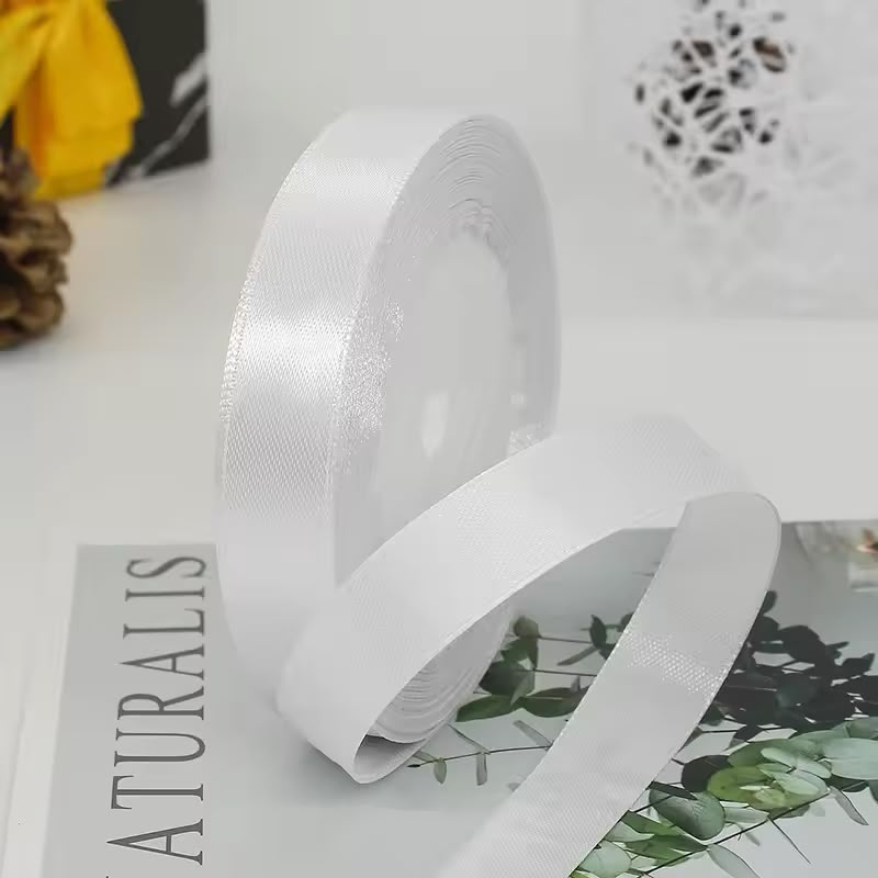 Premium Satin Ribbon Roll – 0.5 Inch x 18 Yards | Gift Wrapping, Crafts & Decorations