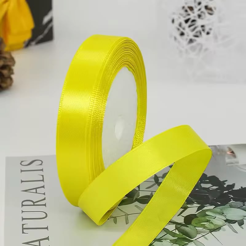 Premium Satin Ribbon Roll – 0.5 Inch x 18 Yards | Gift Wrapping, Crafts & Decorations