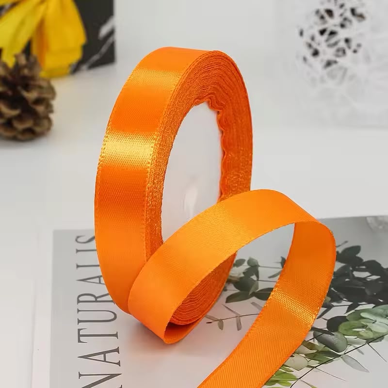 Premium Satin Ribbon Roll – 0.5 Inch x 18 Yards | Gift Wrapping, Crafts & Decorations